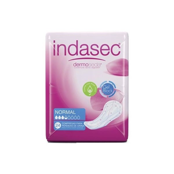 Indasec Toalla Normal | 24 unidades
