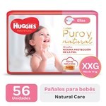 Huggies Pañales Natural Care Ellas Talle Xxg (56 Unidades) #1