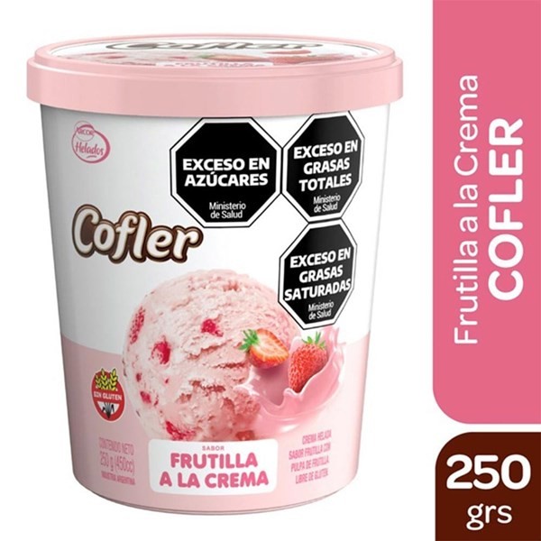 Helado Cofler de Frutilla x 250 gr Arcor #1