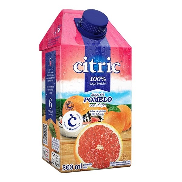 Jugo Pomelo Citric Tetra 500 ml #1