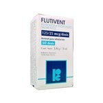 Cassar Flutivent Hfa Fluticasona + Salmeterol 125 / 25 Mcg x 60 Dosis #1