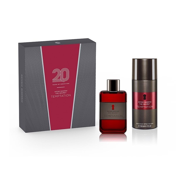Antonio Banderas Cofre The Secret Temptation (Edt 100 ml + Deo 150 ml) For Men Estuches #1