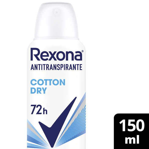 Rexona Antitranspirante Cotton 150 ml #1