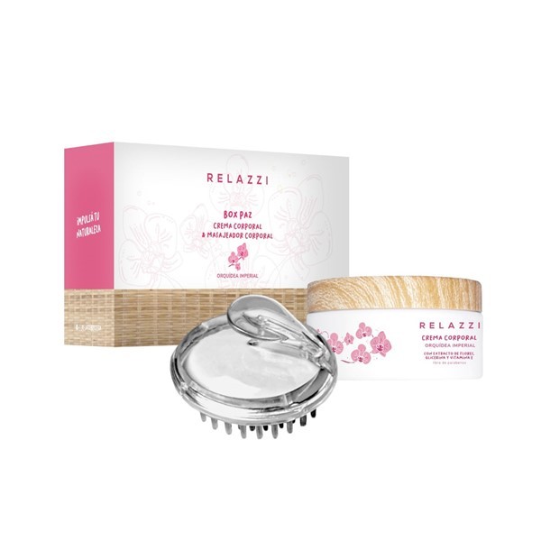 Relazzi Box Paz Orquidea Imperial (Crema Corporal + Masajeador) #1