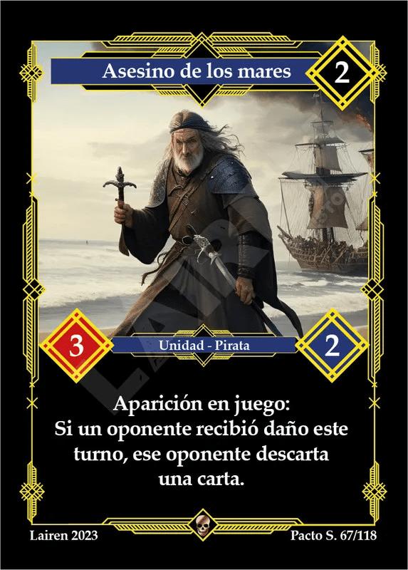 067 Asesino De Los Mares 1ra Edicion - Coste 2 #1