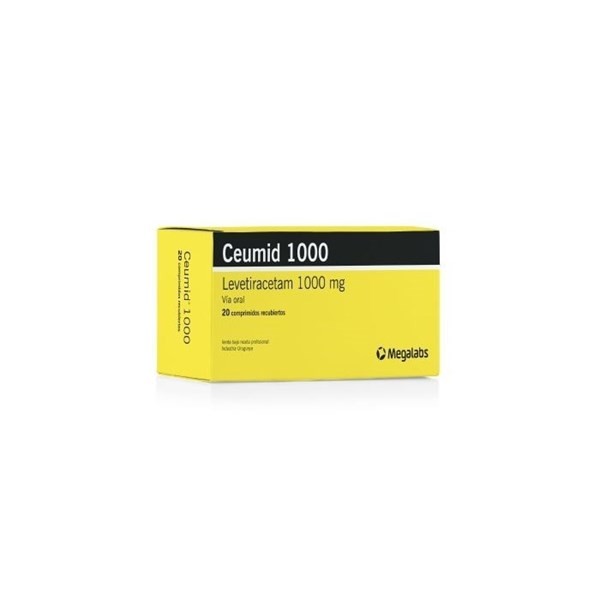 Ceumid 1000 Mg | 20 Comprimidos | Levetiracetam