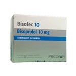 Fecofar Bisofec Bisoprolol 10 Mg x 30 Comp #1