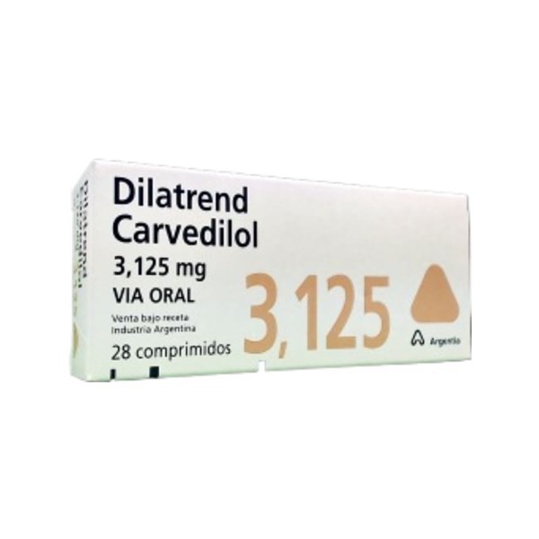 Siegfried Dilatrend Carvedilol 3,125 Mg x 28 Comp #1