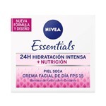 Nivea Crema Facial Hidratante De Día Essentials Para Piel Seca Fps 15 50 ml #4