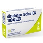 Diclofenac Sódico Retard (100Mg)-Ion | x10 Cápsulas Con Microgránulos De Liberación Prolongada #1