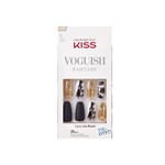Impress Uñas Postizas Kiss Voguish Fantasy Glue-On Nails New York #1