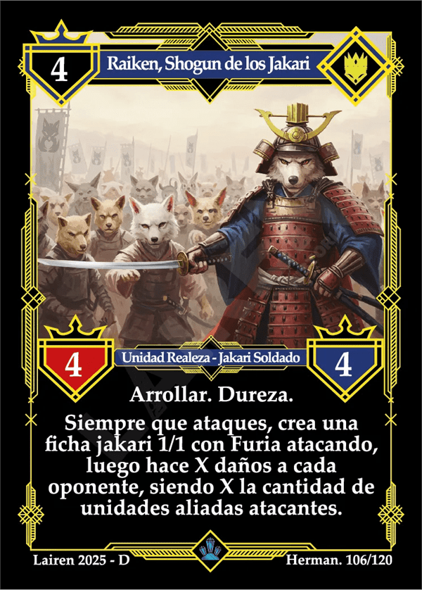 106 Raiken, Shogun De Los Jakari - Coste 4