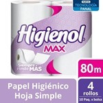 Higienol Max Hs Panal Papel Higénico Elite 4080 xmts #1