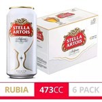 Cerveza Stella Artois Vinage Rubia 473 Cc Sixpa #1