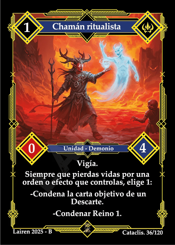 036 Chaman Ritualista #1