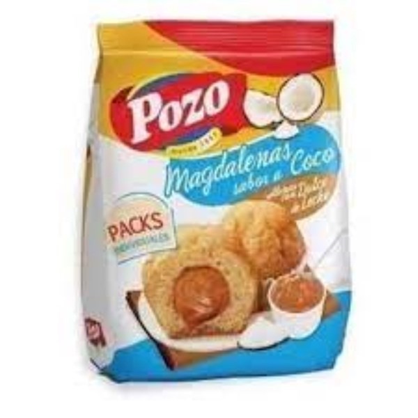 Madalenas Pozo Coco Rellena Con Dulce de Leche 220 g. #1