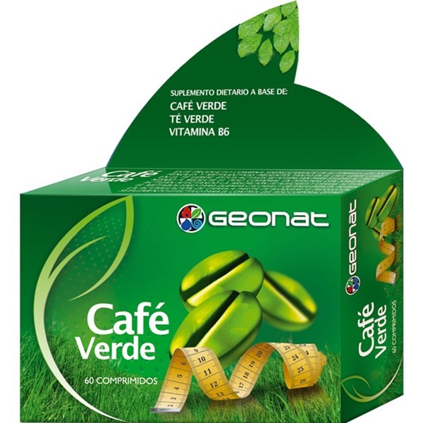 Geonat Cafe Verde Para Control de Peso Corporal (60 Comprimidos) alt