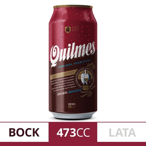 Cerveza Negra Bock Quilmes 473 Cc. #1