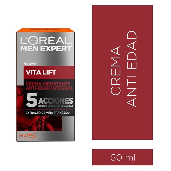 Crema Anti-Edad Loreal Paris Men Expert Vitalift x 50 ml #1