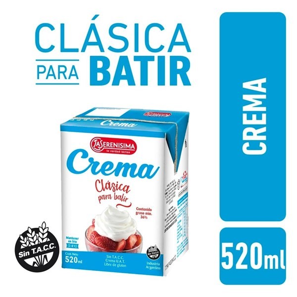 La Serenisima Crema Uat Ls Batir 520 Tetratopml #1