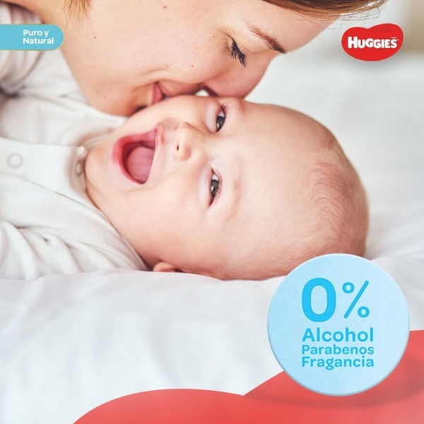 Huggies Toallas Húmedas Puro Y Natural (48 Unidades) alt
