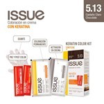 Issue Keratin Color 5.13 Castaño Claro Chocolate #6