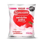 Yogur Bebible la Serenísima Sabor Frutilla en Sachet 900 Grs #1