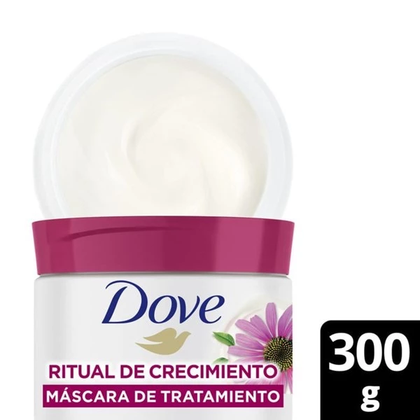Máscara Capilar Dove 1 minuto Ritual de Crecimiento x 300 g alt