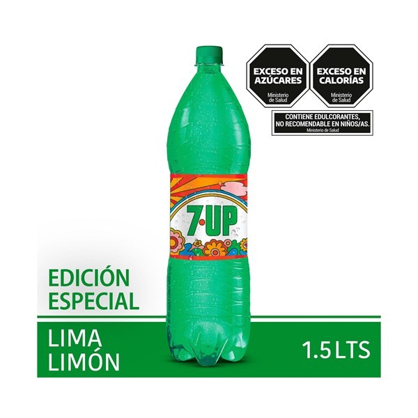Gaseosa Lima Limón 7 Up Regular Pet 1.5 Lts. #1