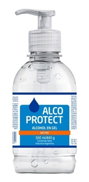 Alcoprotec Alcohol En Gel Neutro X 500ml #1