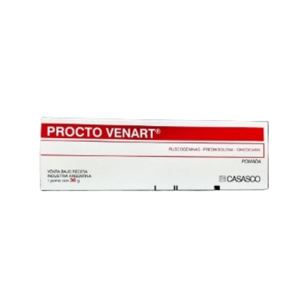 Casasco Procto Venart Prednisolona + Asoc. x 30 g Pomada #1