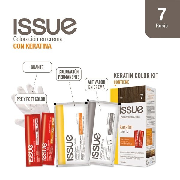 Issue Keratin Color 7 Rubio alt