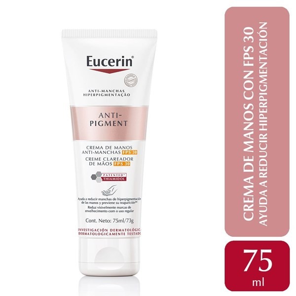 Eucerin Crema de Manos Antimanchas Anti-Pigment Fps 30 75 ml