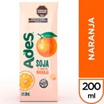 Ades Soja + Jugo de Naranja 200 ml #1