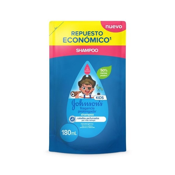 Johnson's Baby Shampoo Johnson Kids Frag Prolongada Repuesto x 180 ml #1