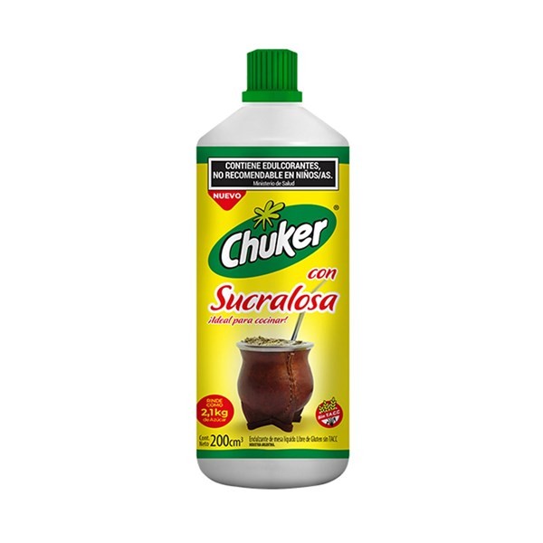 Edulcorante Líquido Chuker Sucralosa 200 cc. #1