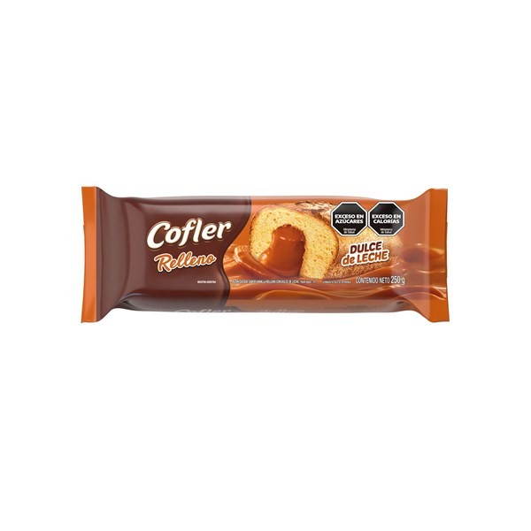Budín Relleno de Dulce de Leche Cofler 250 grs #1