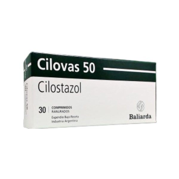 Baliarda Cilovas 50 Mg Cilostazol x 30 Comp Ranurados
