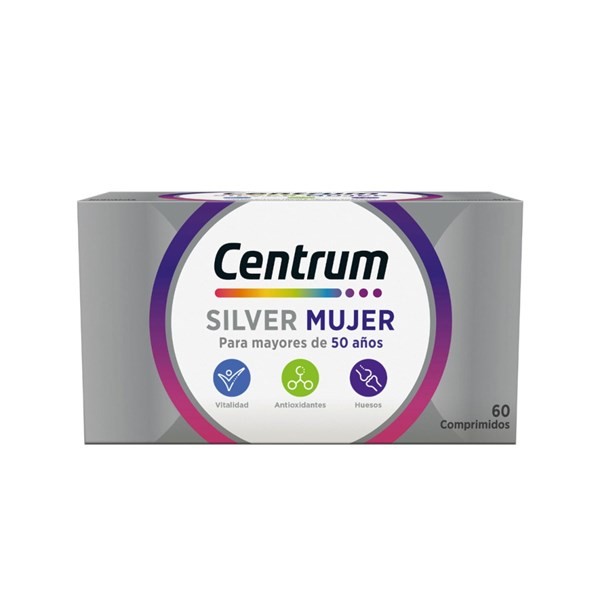 Centrum Silver Mujer +50 Multivitamínico Multimineral X60c alt