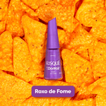 Risque Esmalte de Uñas Hipoalergénico Doritos Color Roxo de Fome Cremoso #2