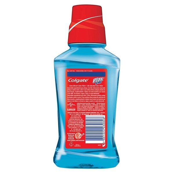 Colgate Plax Enjuague Bucal Kids Minions 250 ml alt