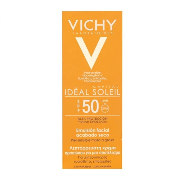 Vichy Ideal Soleil Crema Rostro Toque Seco Fps50 50 ml alt