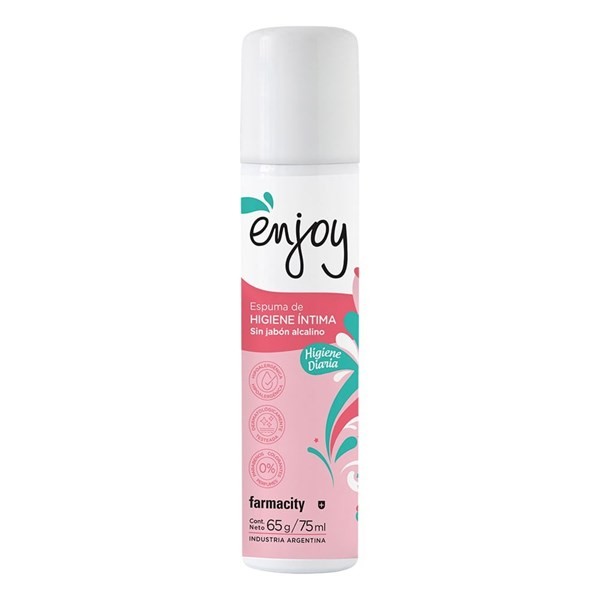 Jabón Íntimo Enjoy en Espuma x 75 ml