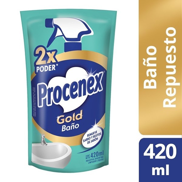 Limpiador Procenex Repuesto 420 Ml Doypck