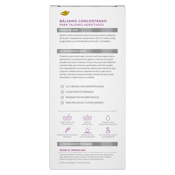 Bálsamo Dove Concentrado Talon Agrietado x 90 g alt