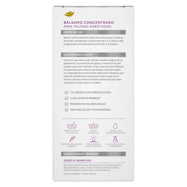 Bálsamo Dove Concentrado Talon Agrietado x 90 g alt