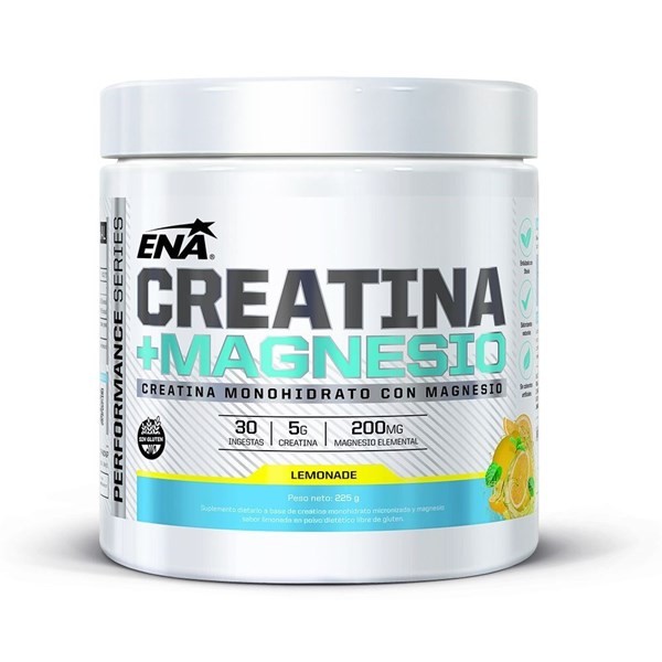 Ena Creatina Magnesio Sabor Limonada 225 gr #1