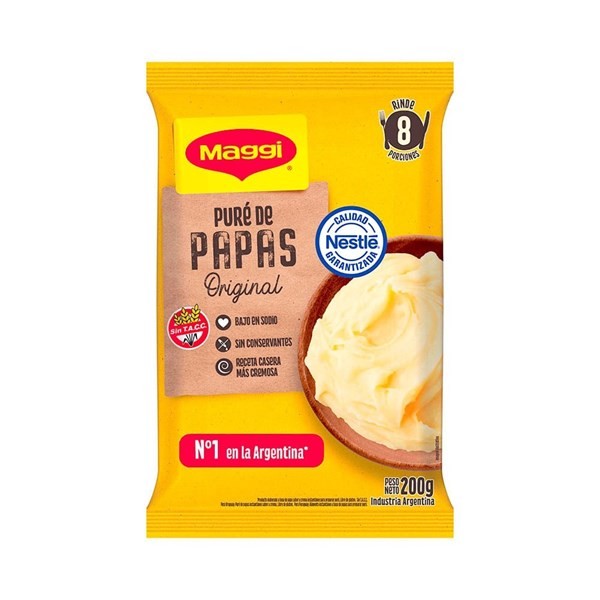 Pure de Papas Maggi Cremoso Orig 200 xg