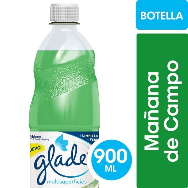 Limpiador Liquido Pisos Glade Mañana de Campo 900 ml #1