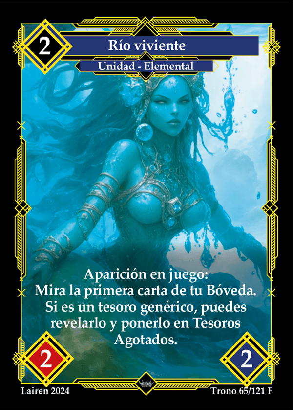 065 Rio Viviente 1ra Edicion Full Art - Coste 2 #1
